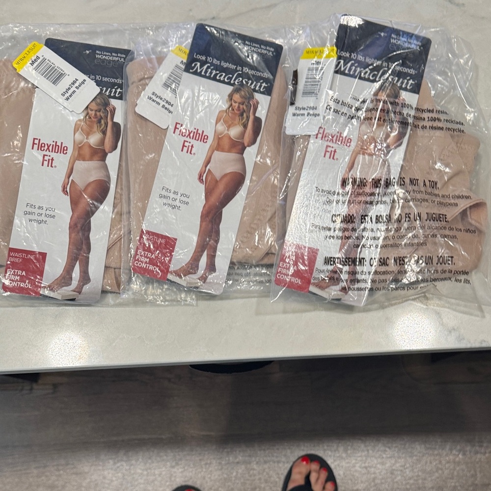 Miraclesuit Flexible Fit Waist Line Shapewear in Beige - Picture 4 of 6